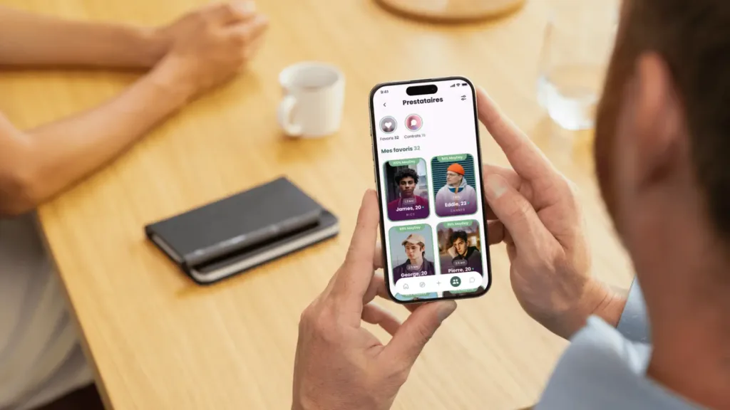 maiday-app–application-mise-en-relation-location-saisonniere-proprietaires-conciergerie-menage-prestataires-27 Interface de l'application dédiée au ménage pour la location saisonnière